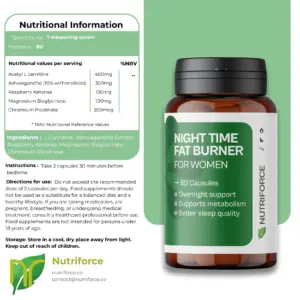 lose weight fast with this night time natural fat burner