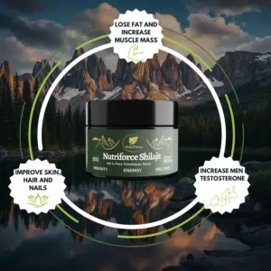 high fulvic acid pure shilajit resin from himalayan mountains