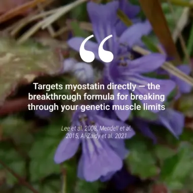 clinical myostatine blocker sutdies by nutriforce