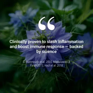 clinical study by nutriforce on nigella sativa black seed oil