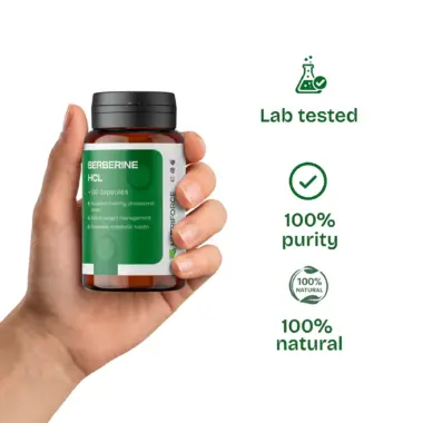 Product features: 380 mg dosage per capsule to improve memory and support healthy blood sugar.