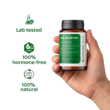 High-potency NO2 formula features: optimized for vascular health and memory improvement (Yin et al. 2008).