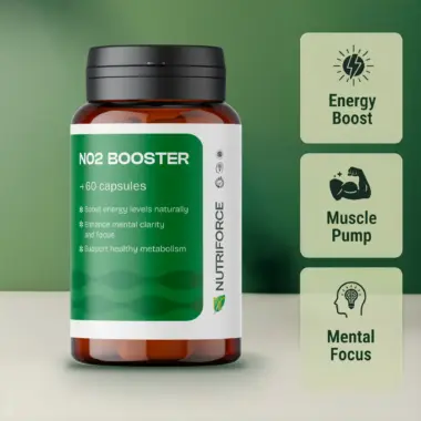 Advanced NO2 Booster designed to accelerate weight loss and enhance muscular blood flow.